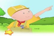 Caillou Building with Caillou