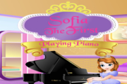 Disney Sofia the First Playing Piano