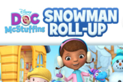 Doc McStuffins Doc's Snowman Roll-Up