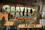 Gravity Falls Postcard Creator