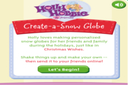 Holly Hobbie Create-a-Snow Globe