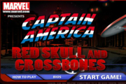 Marvel Red Skull and Crossbones