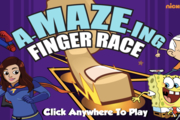 Nickelodeon: A-MAZE-ing Finger Race