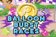Polly Pocket Balloon Burst Races