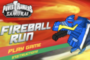 Power Rangers Fireball Run