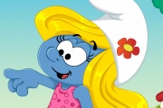 Smurfette Dress Up