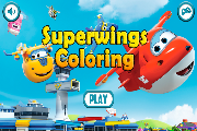 Super Wings Coloring