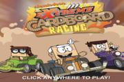 The Loud House: Extreme Cardboard Racing