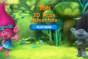 Trolls 3D Maze Adventure